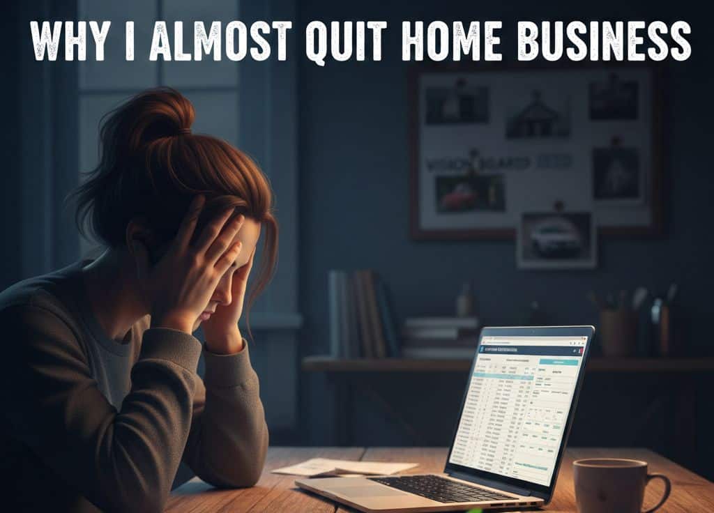 Why I Almost Quit the Home Business World (And What Saved Me)