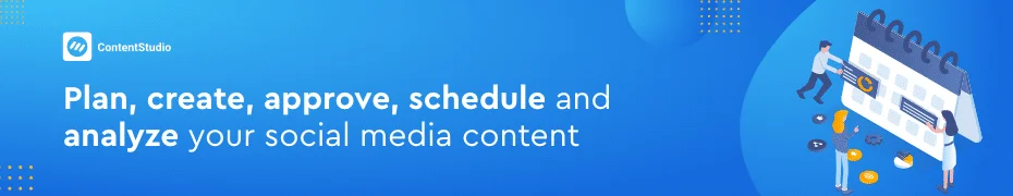 ContentStudio banner